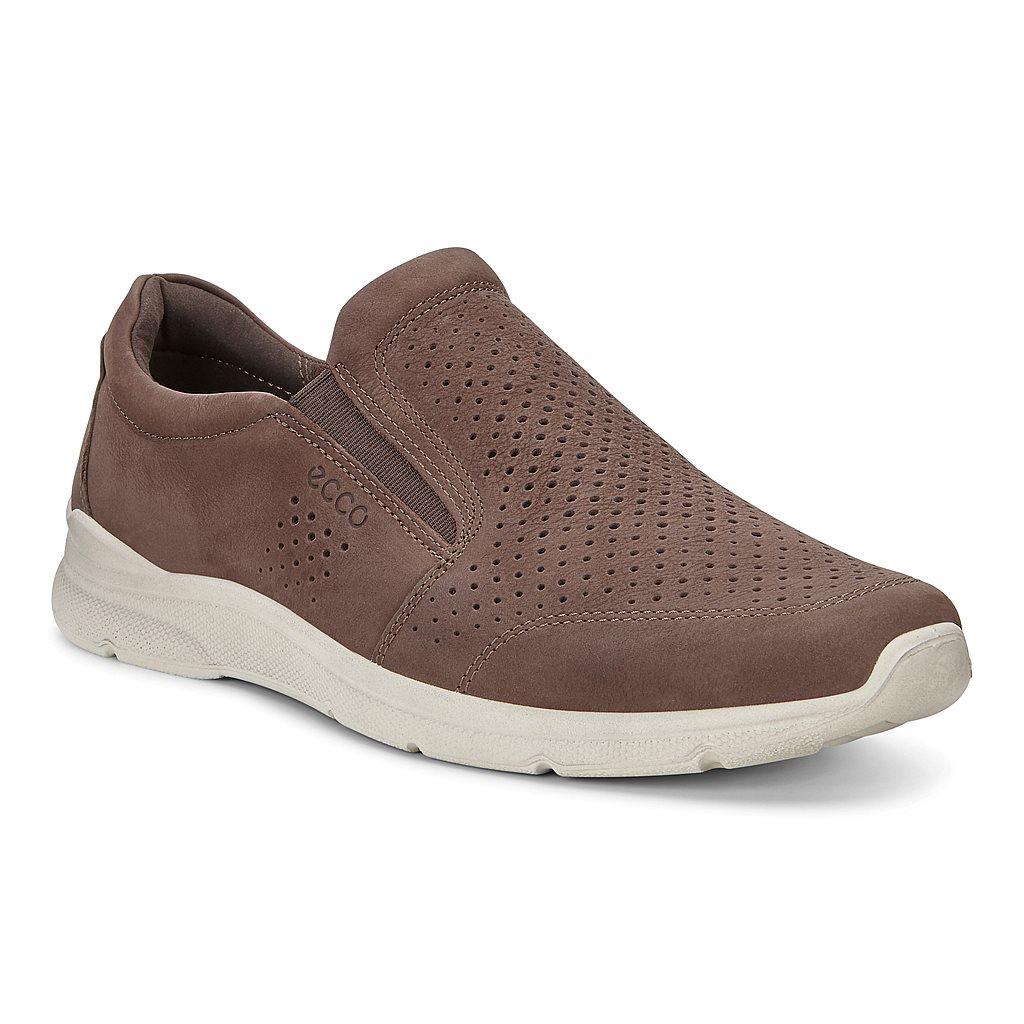 Ecco Irving Mens Casual Shoes Brown - India KVH-413725